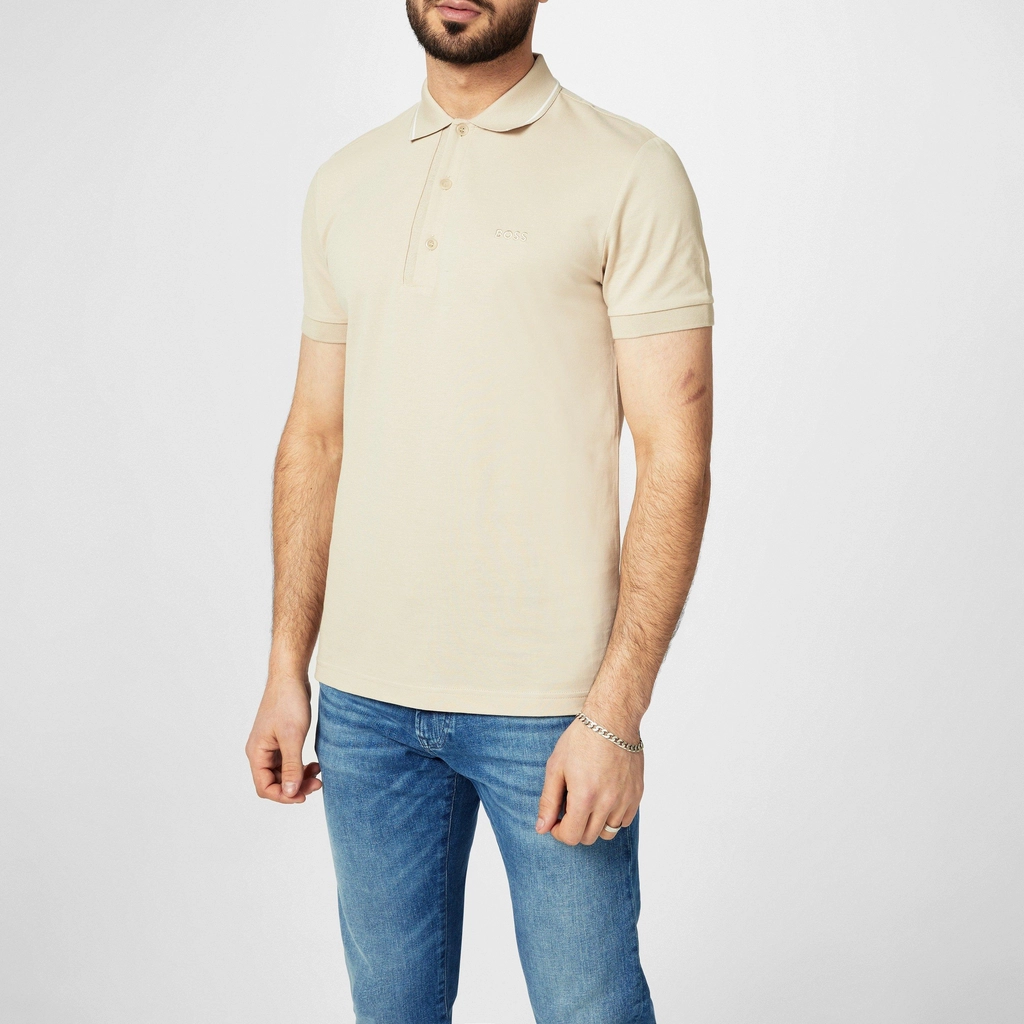 Hugo Boss Polo Shirt - Med Beige 269